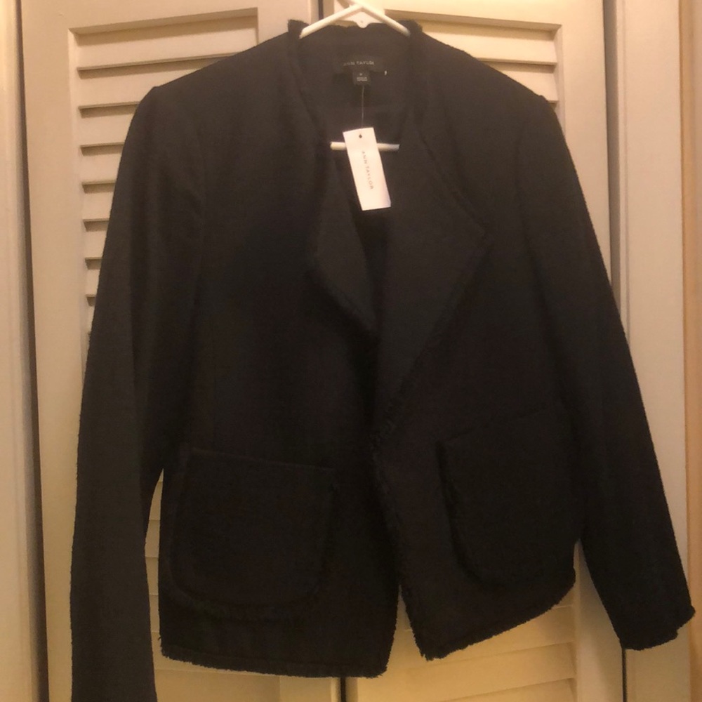 Black tweed jacket